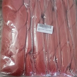 Pink hair for braiding 24 in negotiable